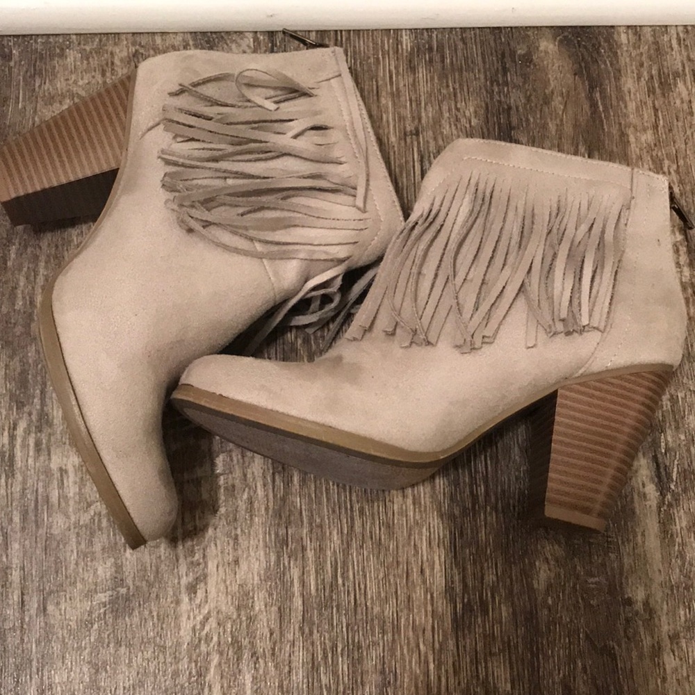 Fringe Booties - Picture 2 of 5